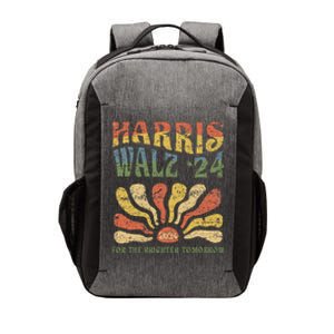 Harris Walz 2024 For President Patriotic Kamala Waltz 2024 Vector Backpack