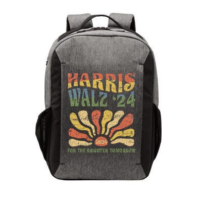 Harris Walz 2024 For President Patriotic Kamala Waltz 2024 Vector Backpack