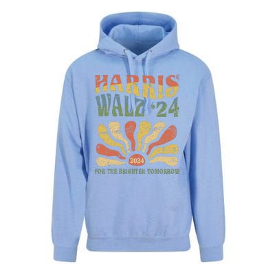 Harris Walz 2024 For President Patriotic Kamala Waltz 2024 Unisex Surf Hoodie