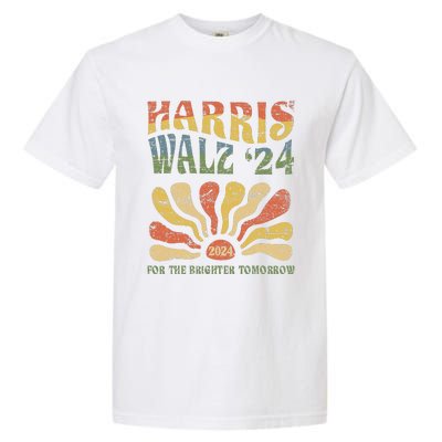 Harris Walz 2024 For President Patriotic Kamala Waltz 2024 Garment-Dyed Heavyweight T-Shirt