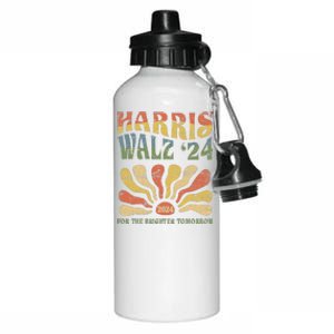 Harris Walz 2024 For President Patriotic Kamala Waltz 2024 Aluminum Water Bottle