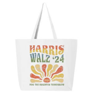 Harris Walz 2024 For President Patriotic Kamala Waltz 2024 25L Jumbo Tote