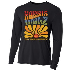 Harris Waltz 2024 Election Kamala Harris Tim Waltz 2024 Cooling Performance Long Sleeve Crew