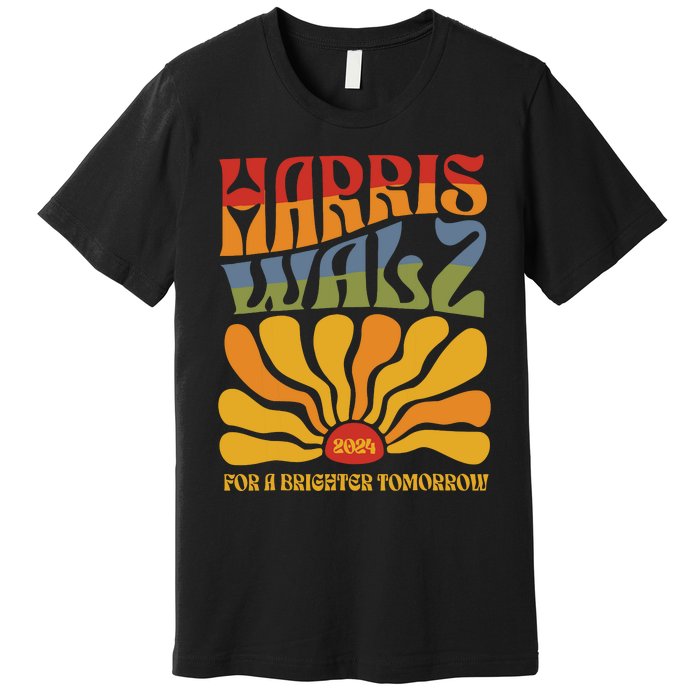 Harris Waltz 2024 Election Kamala Harris Tim Waltz 2024 Premium T-Shirt