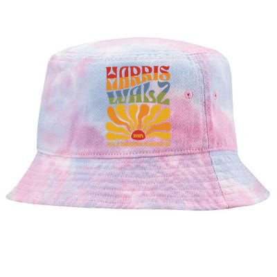 Harris Waltz 2024 Election Kamala Harris Tim Waltz 2024 Tie-Dyed Bucket Hat