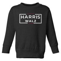 Harris Walz 2024 Tim Walz Kamala Harris Usa Election Toddler Sweatshirt