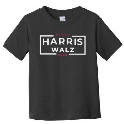 Harris Walz 2024 Tim Walz Kamala Harris Usa Election Toddler T-Shirt