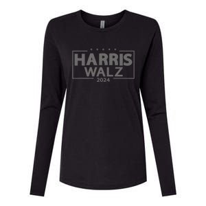 Harris Walz 2024 WeRe Not Going Back Kamala Harris Vp Walz Womens Cotton Relaxed Long Sleeve T-Shirt