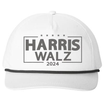 Harris Walz 2024 WeRe Not Going Back Kamala Harris Vp Walz Snapback Five-Panel Rope Hat