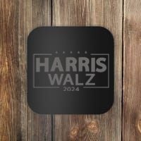 Harris Walz 2024 WeRe Not Going Back Kamala Harris Vp Walz Coaster