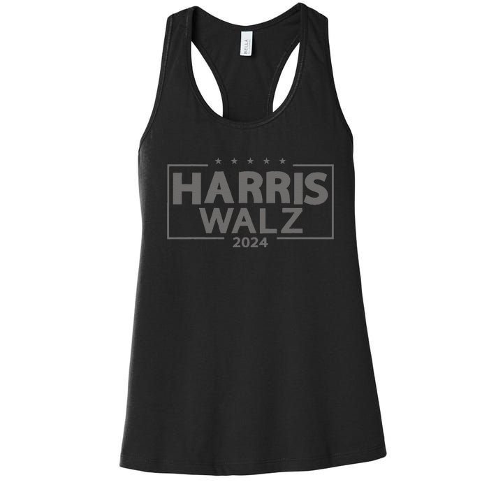 Harris Walz 2024 WeRe Not Going Back Kamala Harris Vp Walz Women's Racerback Tank