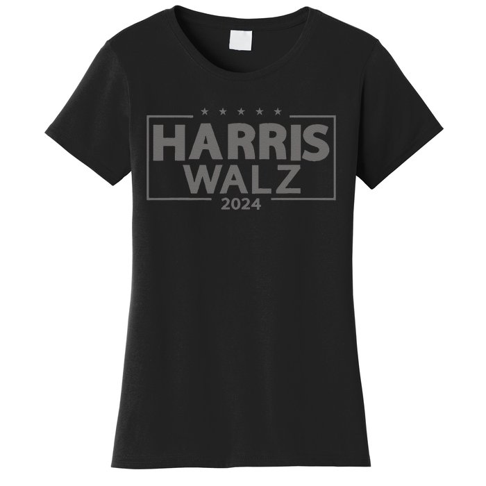 Harris Walz 2024 WeRe Not Going Back Kamala Harris Vp Walz Women's T-Shirt