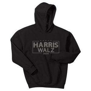 Harris Walz 2024 WeRe Not Going Back Kamala Harris Vp Walz Kids Hoodie