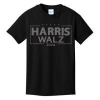 Harris Walz 2024 WeRe Not Going Back Kamala Harris Vp Walz Kids T-Shirt