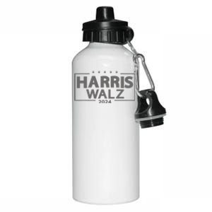 Harris Walz 2024 WeRe Not Going Back Kamala Harris Vp Walz Aluminum Water Bottle