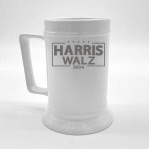 Harris Walz 2024 WeRe Not Going Back Kamala Harris Vp Walz Beer Stein