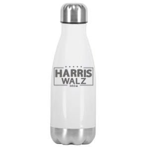 Harris Walz 2024 WeRe Not Going Back Kamala Harris Vp Walz Stainless Steel Insulated Water Bottle