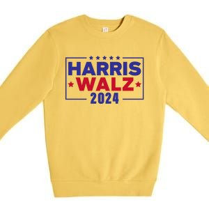 Harris Walz 2024 Premium Crewneck Sweatshirt