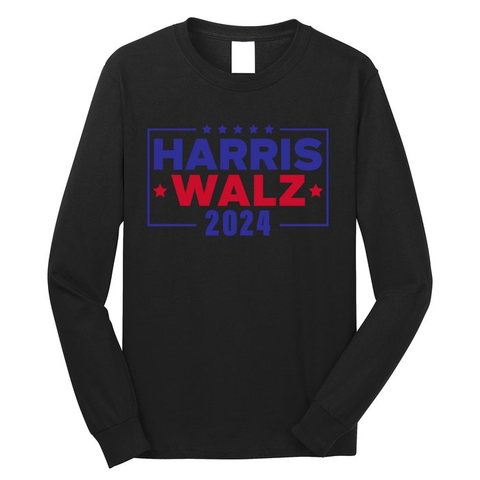 Harris Walz 2024 Long Sleeve Shirt