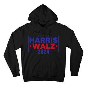 Harris Walz 2024 Tall Hoodie