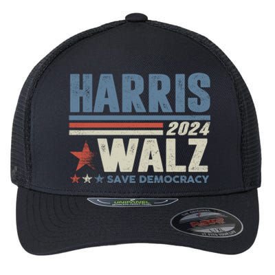 Harris Waltz 2024 Election Kamala Harris Tim Waltz 2024 Flexfit Unipanel Trucker Cap