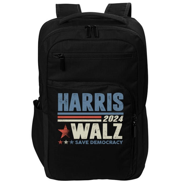 Harris Waltz 2024 Election Kamala Harris Tim Waltz 2024 Impact Tech Backpack