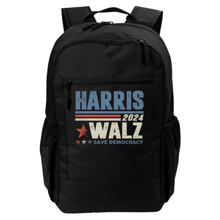 Harris Waltz 2024 Election Kamala Harris Tim Waltz 2024 Daily Commute Backpack