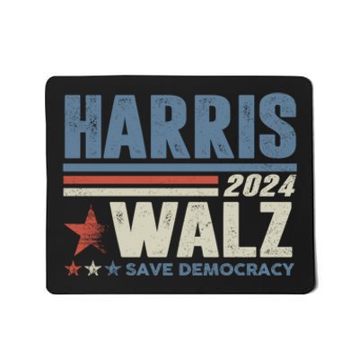 Harris Waltz 2024 Election Kamala Harris Tim Waltz 2024 Mousepad