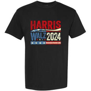 Harris Waltz 2024 Election Kamala Harris Tim Waltz 2024 Garment-Dyed Heavyweight T-Shirt