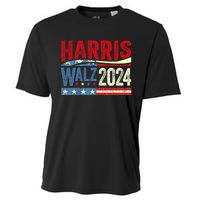 Harris Waltz 2024 Election Kamala Harris Tim Waltz 2024 Cooling Performance Crew T-Shirt