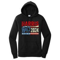 Harris Waltz 2024 Election Kamala Harris Tim Waltz 2024 Women's Pullover Hoodie