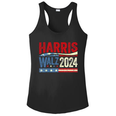 Harris Waltz 2024 Election Kamala Harris Tim Waltz 2024 Ladies PosiCharge Competitor Racerback Tank