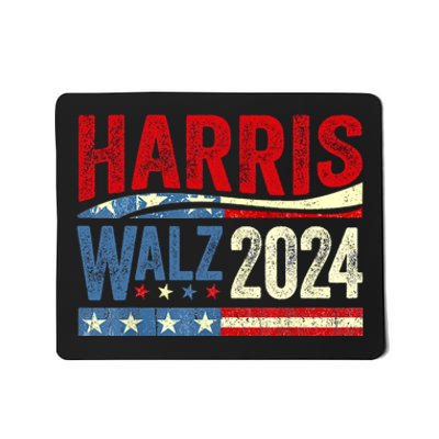 Harris Waltz 2024 Election Kamala Harris Tim Waltz 2024 Mousepad