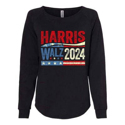 Harris Waltz 2024 Election Kamala Harris Tim Waltz 2024 Womens California Wash Sweatshirt