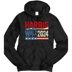 Harris Waltz 2024 Election Kamala Harris Tim Waltz 2024 Tie Dye Hoodie