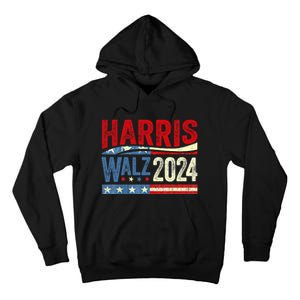 Harris Waltz 2024 Election Kamala Harris Tim Waltz 2024 Tall Hoodie