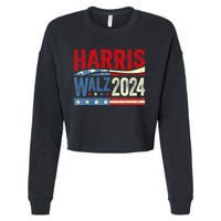 Harris Waltz 2024 Election Kamala Harris Tim Waltz 2024 Cropped Pullover Crew