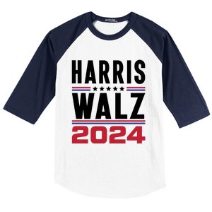 Harris Walz 2024 Baseball Sleeve Shirt