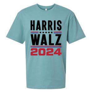 Harris Walz 2024 Sueded Cloud Jersey T-Shirt