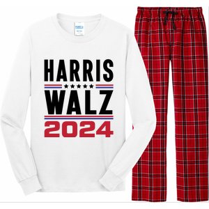 Harris Walz 2024 Long Sleeve Pajama Set