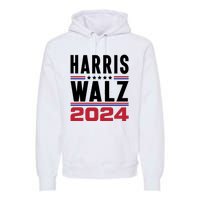 Harris Walz 2024 Premium Hoodie