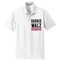 Harris Walz 2024 Dry Zone Grid Polo