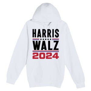 Harris Walz 2024 Premium Pullover Hoodie