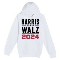 Harris Walz 2024 Premium Pullover Hoodie