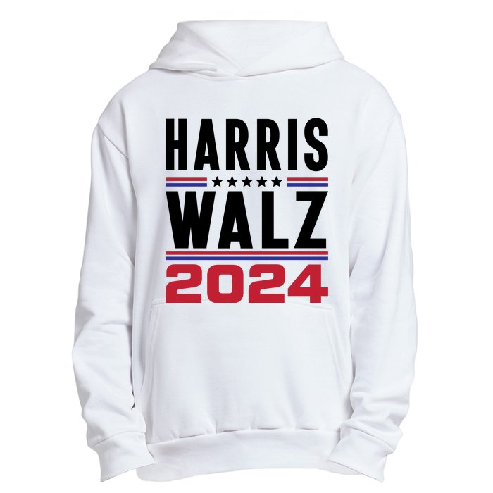 Harris Walz 2024 Urban Pullover Hoodie