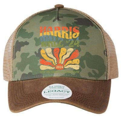 Harris Walz 2024 For President Patriotic Kamala Waltz 2024 Legacy Tie Dye Trucker Hat