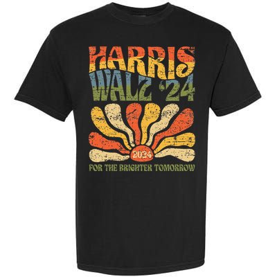 Harris Walz 2024 For President Patriotic Kamala Waltz 2024 Garment-Dyed Heavyweight T-Shirt