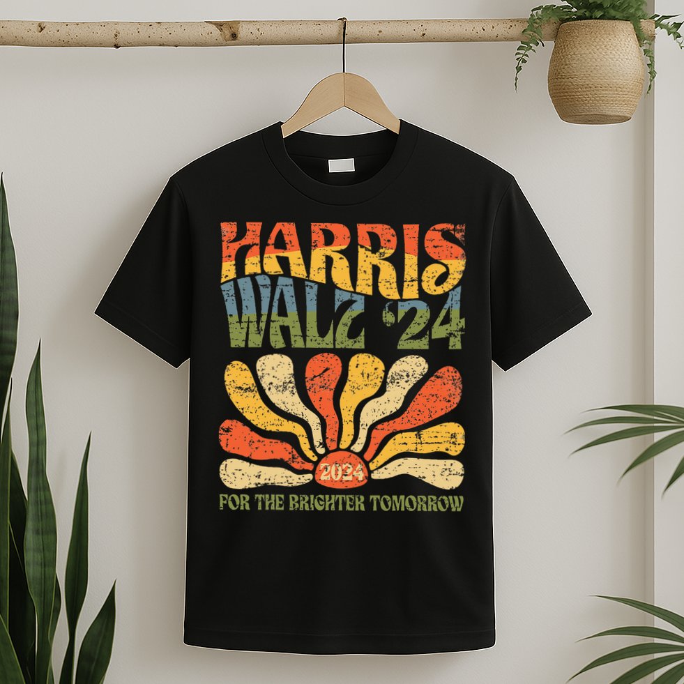 Harris Walz 2024 For President Patriotic Kamala Waltz 2024 T-Shirt
