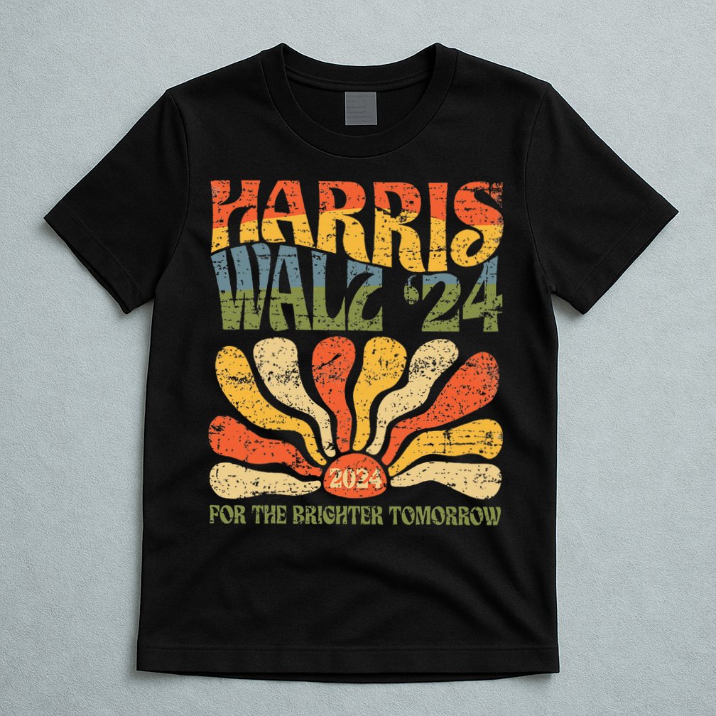 Harris Walz 2024 For President Patriotic Kamala Waltz 2024 T-Shirt