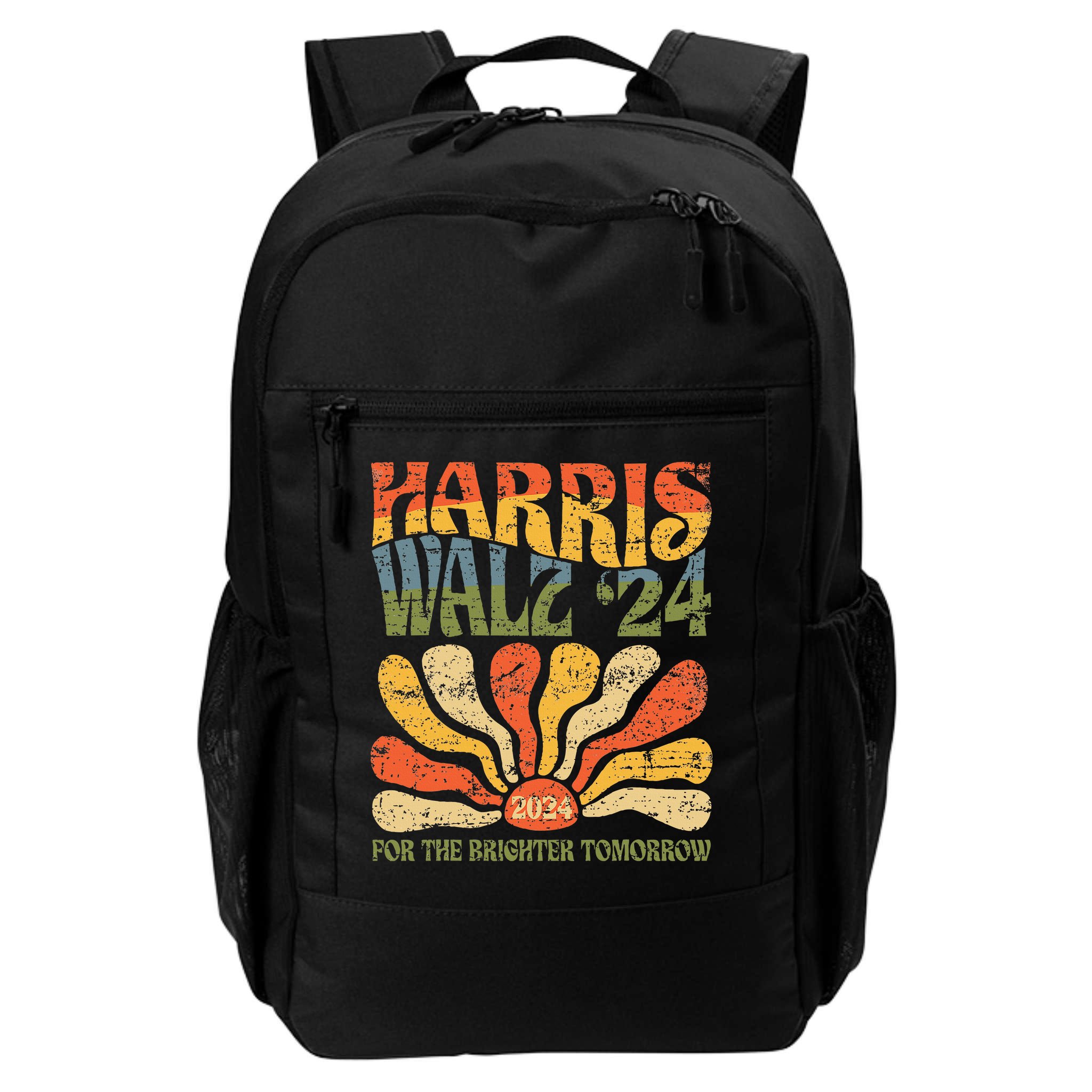 Harris Walz 2024 For President Patriotic Kamala Waltz 2024 Backpack